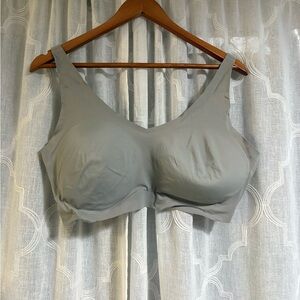 Secret Treasures Gray Wirefree Soft and Seamless Lounge XXL 2XL Bra WOMEN’S